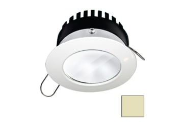 Image of I2Systems Inc Apeiron PRO A506 6W LED Spring Mount Light, Round, Warm White/White Finish, A506-31CBBR