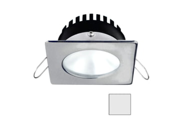 Image of I2Systems Inc Apeiron PRO A506 6W LED Spring Mount Light, Square/Round, Cool White/Brushed Nickel Finish, A506-42AAG