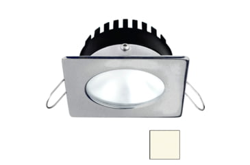 Image of I2Systems Inc Apeiron PRO A506 6W LED Spring Mount Light, Square/Round, Neutral White/Brushed Nickel Finish, A506-42BBD