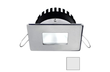 Image of I2Systems Inc Apeiron PRO A506 6W LED Spring Mount Light, Square/Square, Cool White/Brushed Nickel Finish, A506-44AAG