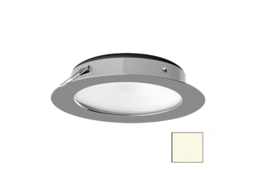 Image of I2Systems Inc Apeiron Pro XL A526 6W LED Spring Mount Light, Neutral White/Polished Chrome Finish, A526-11BBD