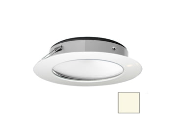 Image of I2Systems Inc Apeiron Pro XL A526 6W LED Spring Mount Light, Neutral White/White Finish, A526-31BBD