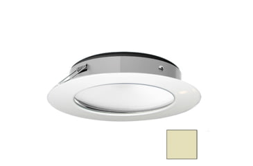 Image of I2Systems Inc Apeiron Pro XL A526 6W LED Spring Mount Light, Warm White/White Finish, A526-31CBBR