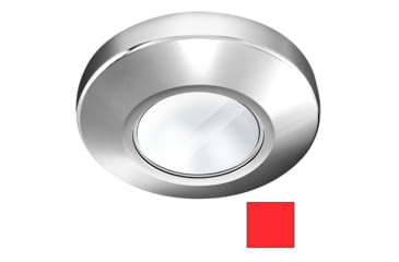 Image of I2Systems Inc Profile P1100 1.5W LED Surface Mount Light, Red/Chrome Finish, P1100Z-11H