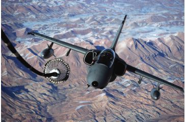Image of iCanvas An Italian AMX Approaches A KC-10A Extender To Refuel Over A by Stocktrek Images Canvas Print, Multi, 18x12 TRK744-1PC3-18x12