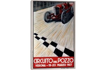Image of iCanvas Circuit del Pozzo Italy by Vintage Apple Collection Canvas Print, 18 x 12 VAC802-1PC3-18x12