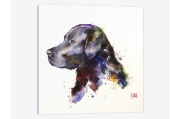 Image of iCanvas Dog by Dean Crouser Canvas Print, Multi, 26x26x0.75 DCR75-1PC3-26x26