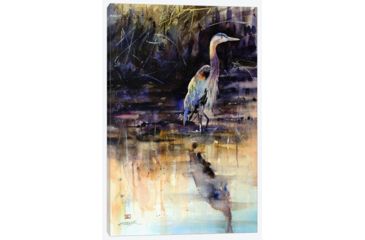 Image of iCanvas Heron by Dean Crouser Canvas Print, Multi, 26x18x0.75 DCR20-1PC3-26x18