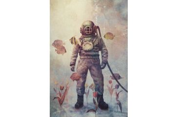 Image of iCanvas Deep Sea Garden #2 by Terry Fan Canvas Print, Multi, 40x26x0.75 TFN43-1PC3-40x26