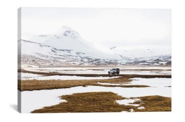 Image of iCanvas Defender Meets Iceland by Christopher Kerksieck Canvas Print, Multi, 12 x 18 CKE45-1PC3-18x12