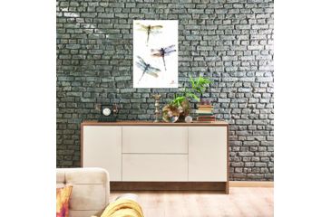 Image of iCanvas Dragonflies by Dean Crouser Canvas Print, Multi, 26x18x0.75 DCR8-1PC3-26x18