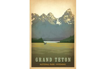 Image of iCanvas Grand Teton National Park, Wyoming by Anderson Design Group Canvas Print, Multi, 40x26x0.75 ADG75-1PC3-40x26