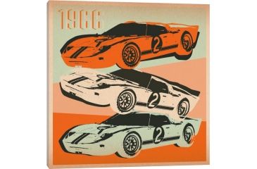 Image of iCanvas GT 2 by 5by5 Collective Canvas Print, 18 x 18 ICA74-1PC3-18x18