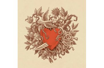 Image of iCanvas Heart of Thorns by Terry Fan Canvas Print, Multi, 37x37x0.75 TFN108-1PC3-37x37
