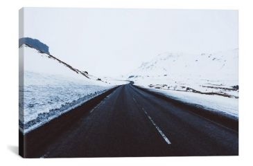 Image of iCanvas Icelandic Roads II by Christopher Kerksieck Canvas Print, Multi, 12 x 18 CKE47-1PC3-18x12