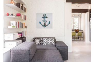 Image of iCanvas Lost at Sea Square #1 by Terry Fan Canvas Print, Multi, 37x37x0.75 TFN126-1PC3-37x37