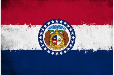 Image of iCanvas Missouri Flag, Grunge Painted Canvas Print, Multi, 40x26x0.75 FLG671-1PC3-40x26