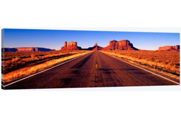 Image of iCanvas Road Monument Valley, Arizona, USA, Multi, 60x20x0.75 PIM432-1PC3-60x20