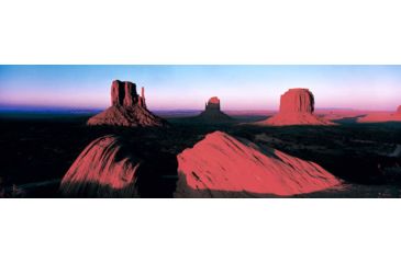 Image of iCanvas Sunset At Monument Valley Tribal Park, Utah, USA, Multi, 60x20x0.75 PIM142-1PC3-60x20
