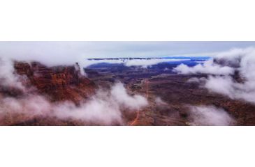 Image of iCanvas The Unveiling Of A Canyon by William Sherrell Canvas Print, Multi, 36x12 SHL216-1PC3-36x12