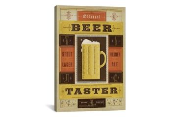 Image of iCanvas Official Beer Taster by Anderson Design Group Print, Multi, 26x18x0.75 ADG265-1PC3-26x18