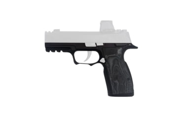 Image of Icarus Precision A.C.E. AXG SIG Sauer P365 X-Macro Pistol Grip Module w/ Manual Safety, Black, 365_AXG_MACRO_SFT_BLK_HGBL