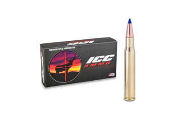 Image of ICC Ammo .30-06 SPFD 150 Grain Lead-Free Ballistic Tip Brass Rifle Ammo, 20 Rounds, 3006-150TTSX-B