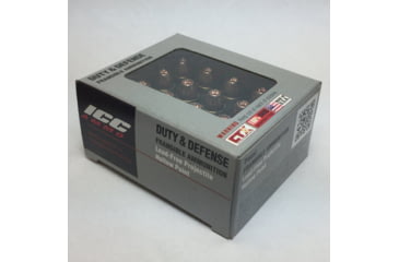 Image of ICC Ammo .40 S&amp;W 125 Grain Frangible Hollow Point Brass Pistol Ammo, 500 Rounds, 040-125XHP500