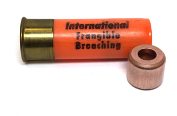Image of ICC Ammo Gold Elite 1550 FPS 12 gauge 325 Grain Frangible Slug Plastic Pistol Ammunition, 5 Rounds, 012-325BRE-B