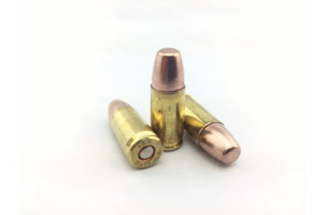Image of ICC Ammo Gold Elite 9mm 100 Grain Frangible Flat Point Brass Pistol Ammo, 1000 Rounds, 009-100XFP-M