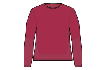 Image of Icebreaker 125 ZoneKnit Long Sleeve Energy Wind T-Shirt - Women's, Electron Pink, Large, IB0A56SO851L
