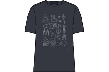 Image of Icebreaker 150 Tech Lite II Short Sleeve Camp Essentials T-Shirt - Men's, Graphite, Small, IB0A56RA884S