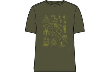 Image of Icebreaker 150 Tech Lite II Short Sleeve Camp Essentials T-Shirt - Men's, Loden, Extra Large, IB0A56RA069XL