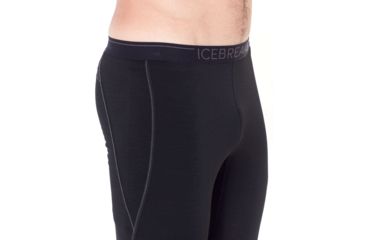 Image of Icebreaker 150 Zone Leggings, Black/Mineral, Extra Large, 104334-001-XL