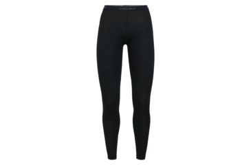 Image of Icebreaker 150 Zone Leggings - Womens, Black/Mineral, Extra Small, 104334-001-XS