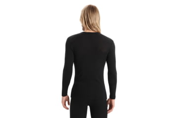 Image of Icebreaker 175 Everyday Long Sleeve Crewe Thermal Top - Mens, Black, Small, IB104483001S