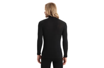 Image of Icebreaker 175 Everyday Long Sleeve Half Zip Thermal Top - Mens, Black, Small, IB104484001S