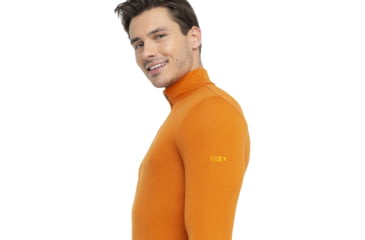 Image of Icebreaker 175 Everyday Long Sleeve Half Zip Thermal Top - Mens, Earth, Medium, IB104484865M