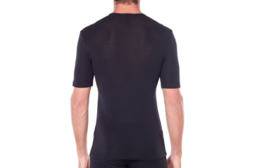 Image of Icebreaker 175 Everyday Short Sleeve Crewe Thermal Top - Mens, Black, Small, 104482001S