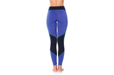 Image of Icebreaker 200 Oasis Deluxe Leggings - Womens, Midnight Navy/Mystic, Small, 104386B03S