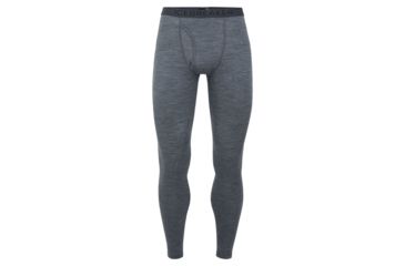 Image of Icebreaker 200 Oasis Leggings w/Fly - Mens, Gritstone Heather/Monsoon, Extra Large, 104370-002-XL