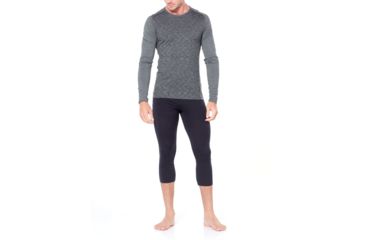 Image of Icebreaker 200 Oasis LegleShort Sleeve - Mens, Black, 2XL, 104368001XXL