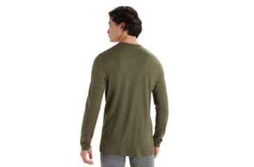 Image of Icebreaker Merino 200 Oasis LS Crewe - Men's, Loden, 2XL, IB104365069XXL