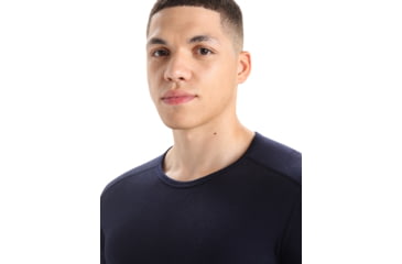 Image of Icebreaker 200 Oasis Long Sleeve Crewe - Mens, Midnight Navy, 3XL, IB1043654013XL