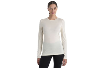 Image of Icebreaker 200 Oasis Long Sleeve Crewe - Womens, Undyed, Small, IB104375000S