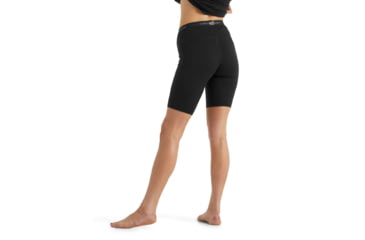 Image of Icebreaker 200 Oasis Thermal Shorts - Womens, Black, Large, IB0A59KZ001L