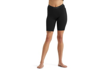Image of Icebreaker 200 Oasis Thermal Shorts - Womens, Black, Large, IB0A59KZ001L