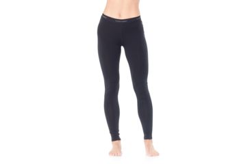 Image of Icebreaker 200 Zone Leggings, Black/Mineral, Extra Small, 104427-001-XS