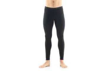 Image of Icebreaker 200 Zone Leggings, Black/Mineral, 2XL, 104358-001-XXL