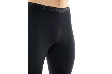 Image of Icebreaker 200 Zone Leggings, Black/Mineral, 2XL, 104358-001-XXL